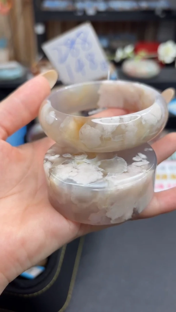 未镶嵌手镯石英质玉A640(圈赠送镯心)