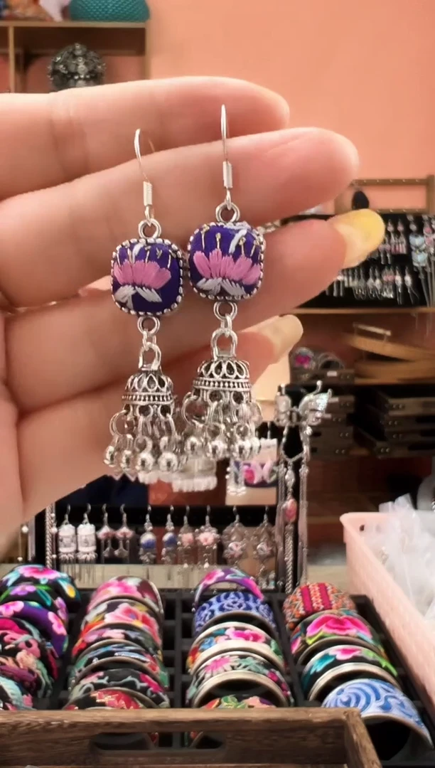 织绣艺枝独绣老绣饰品66