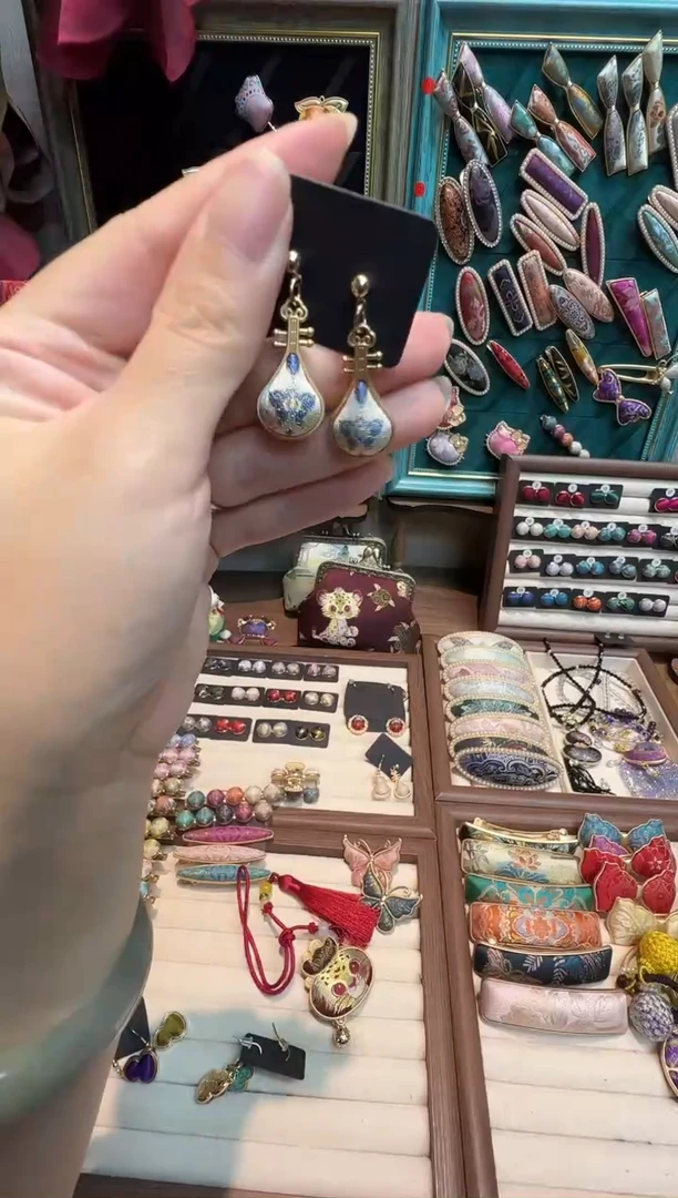 【孤品车10.9】张国权梦蝶琵琶耳针款