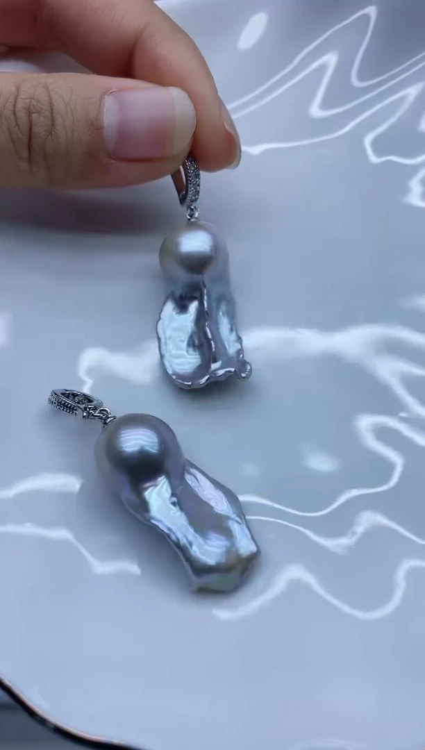 吊坠(不含链)未镶嵌淡水珍珠吊坠多样性发其一