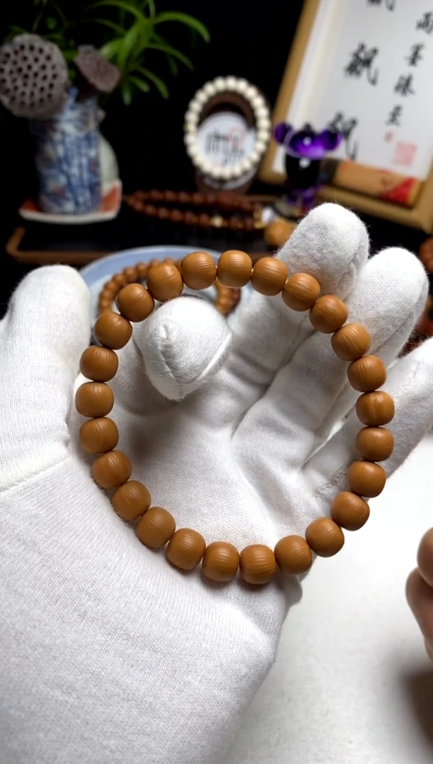 【闪购商品】猴头核桃手串瑕疵山峦