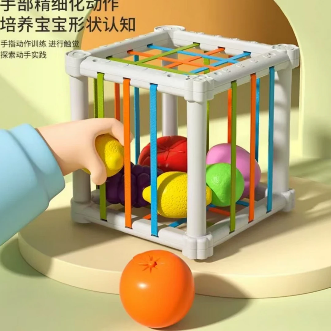 彩虹塞塞乐婴儿早教益智启蒙宝宝0-1岁2玩具6-12个月男孩女孩幼儿