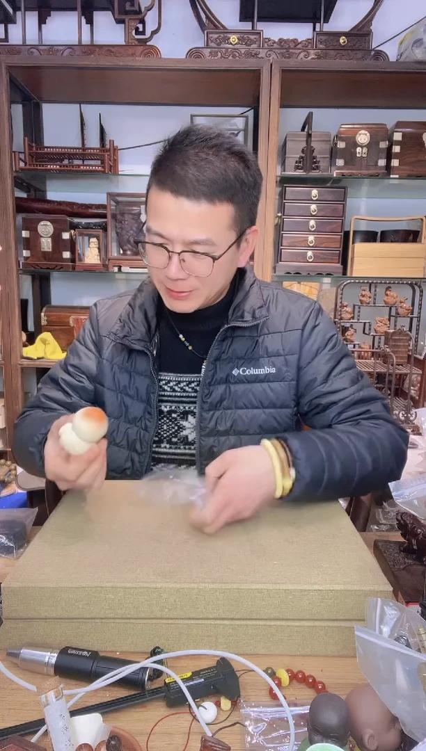 【闪购商品】乌木类书架326紫砂茶宠