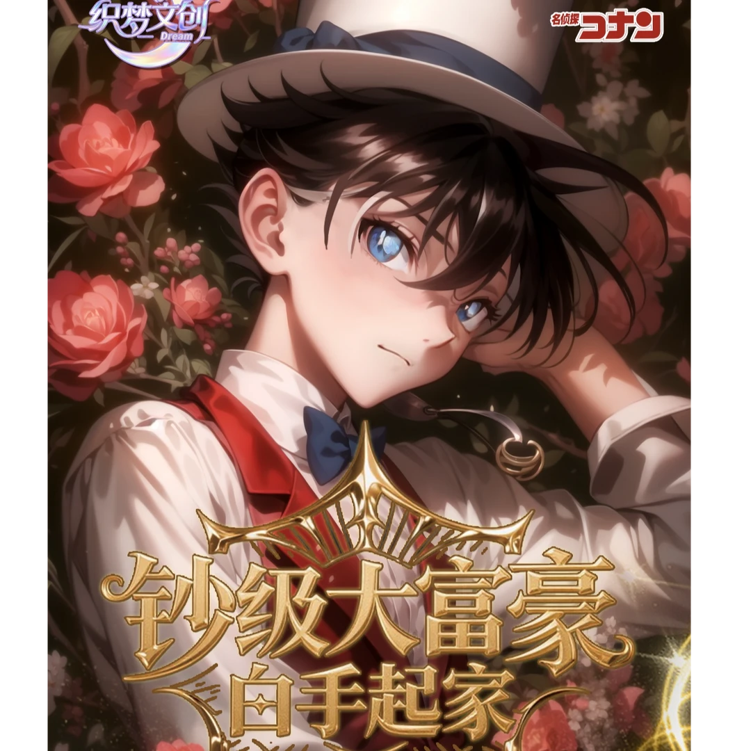 名侦探柯南 织梦文创 钞级大富豪亚克力盲盒