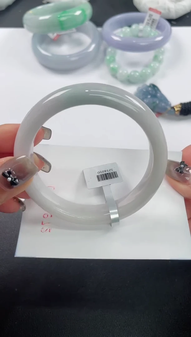 未镶嵌手镯翡翠基地发货H8857 56+