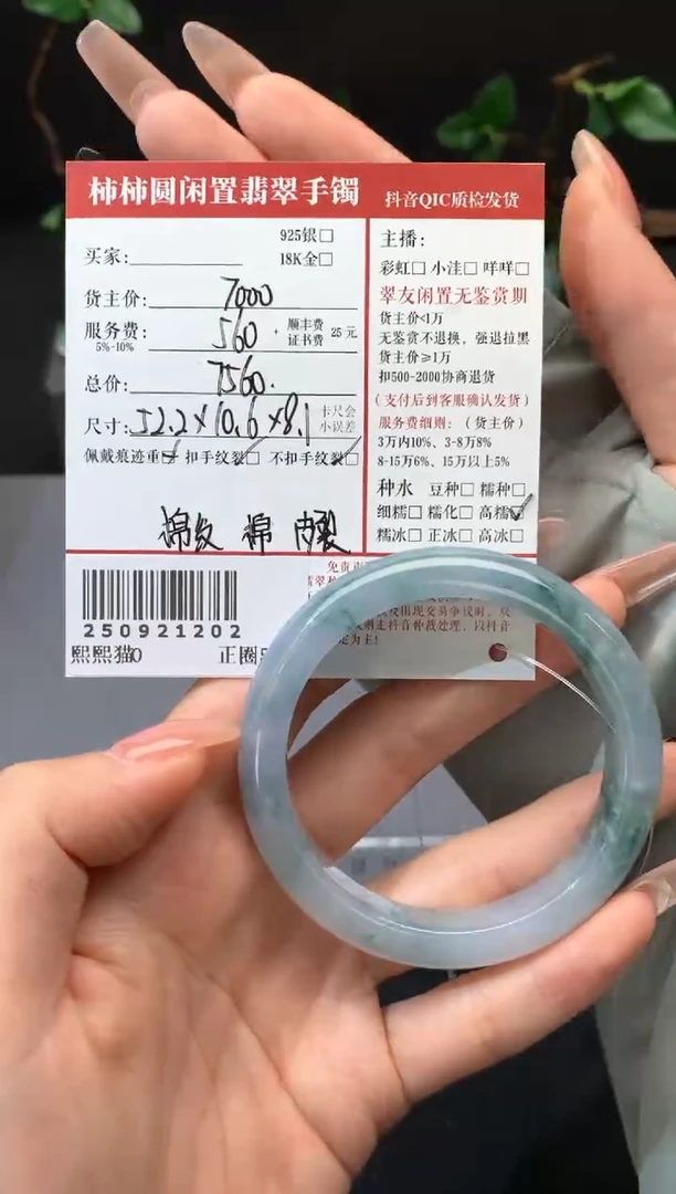 未镶嵌手镯翡翠姐姐250921202