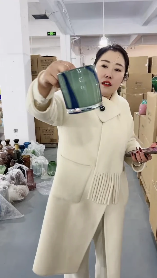 【闪购商品】玻璃花伴你花瓶-微瑕-ZYKD