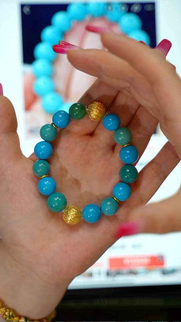 未镶嵌绿松石珠宝奇石Q01