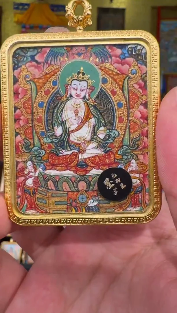 吊坠新年福利手绘唐卡藏卡金刚萨埵