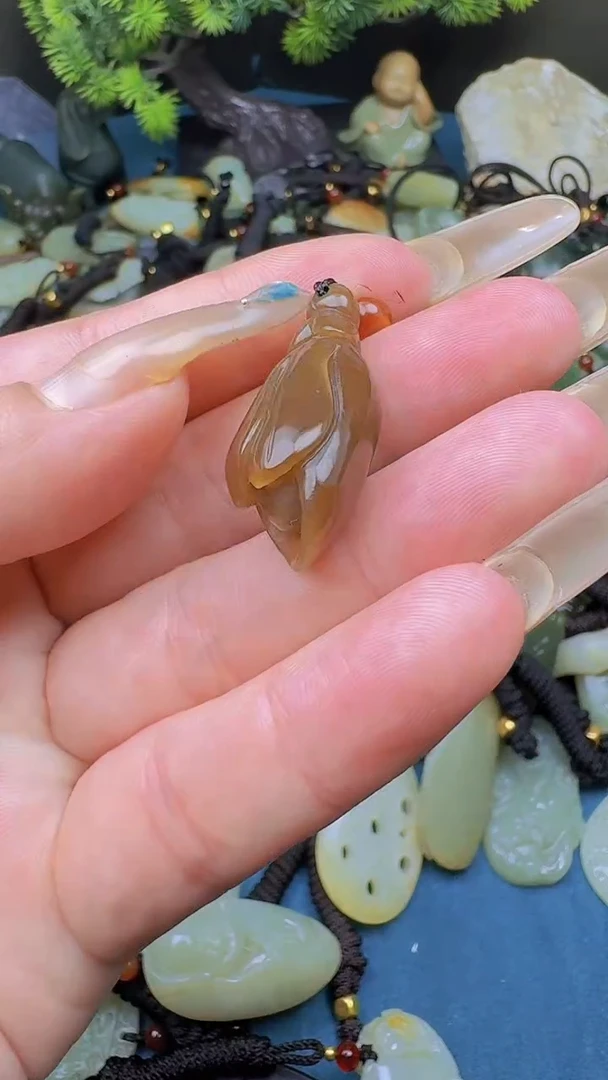 和田玉未镶嵌颈饰41