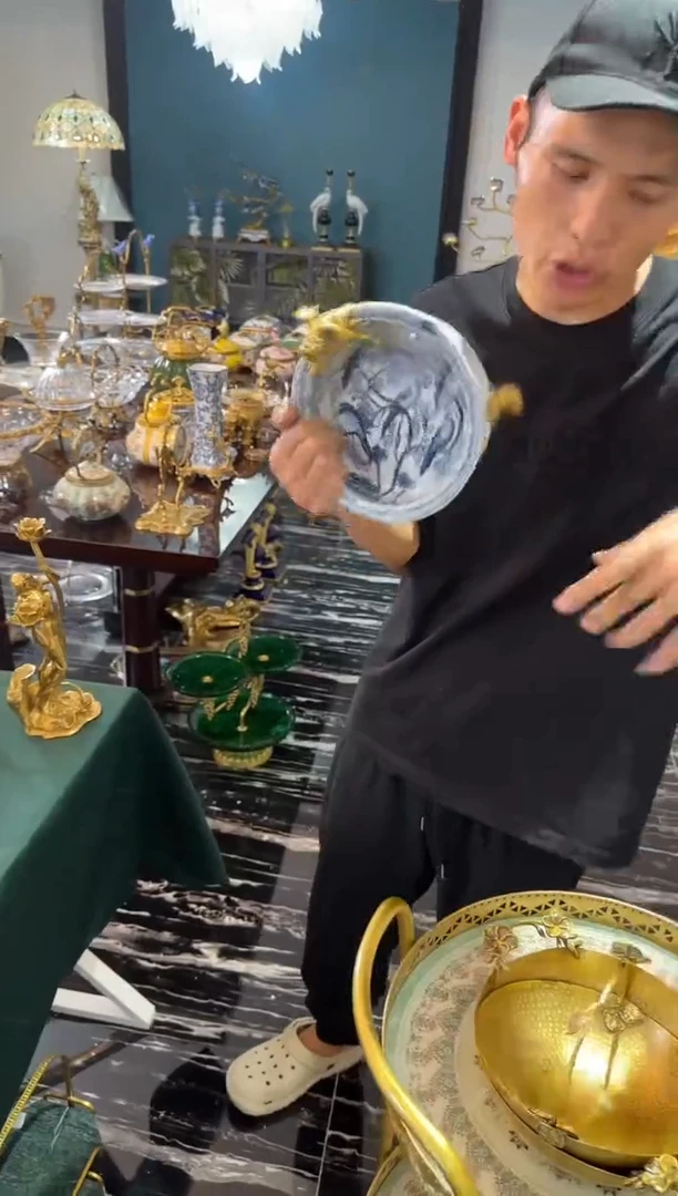 黄铜黛姿家居装饰品摆件