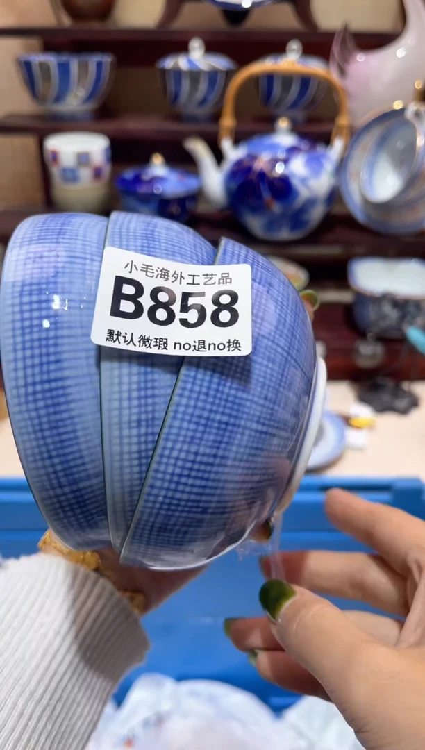 瓷片池*           B858