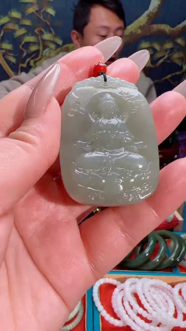 【闪购商品】和田玉吊坠未镶嵌1