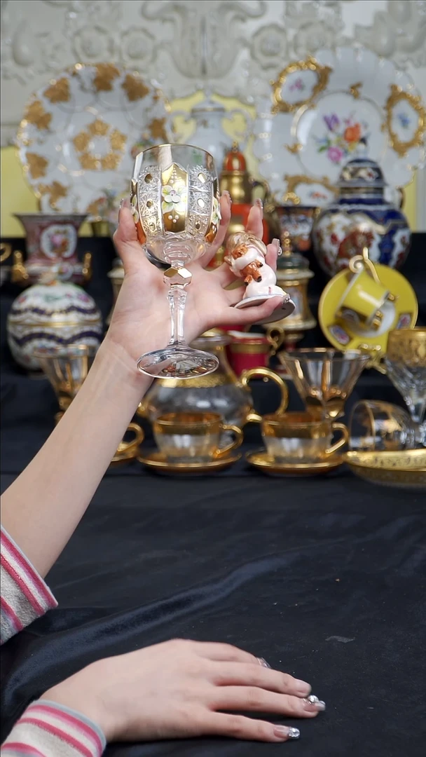 骨瓷婷婷中古器物如图所示85