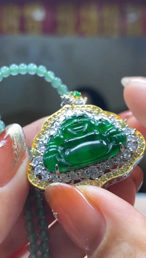 【闪购商品】翡翠颈饰未镶嵌********q75