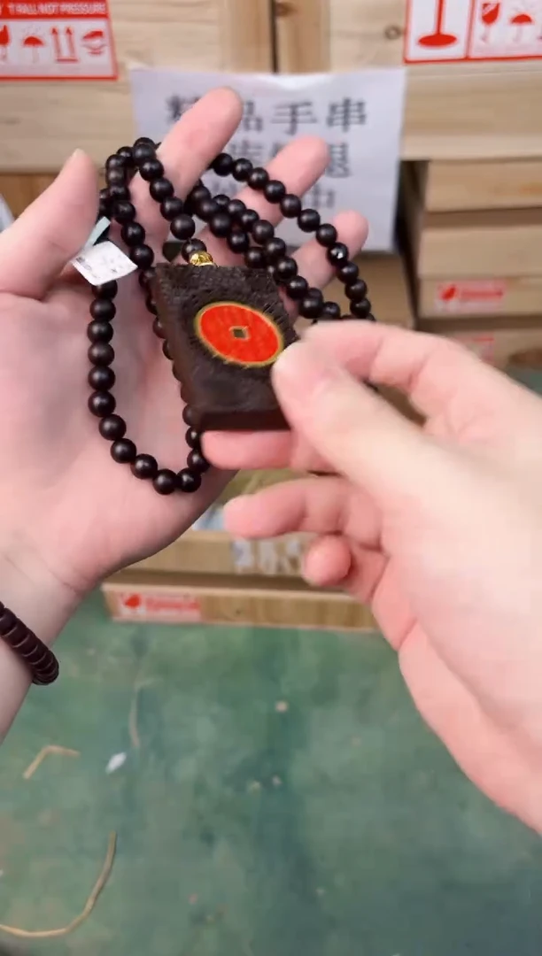 禧一文玩木作类材质手串无礼盒sp242