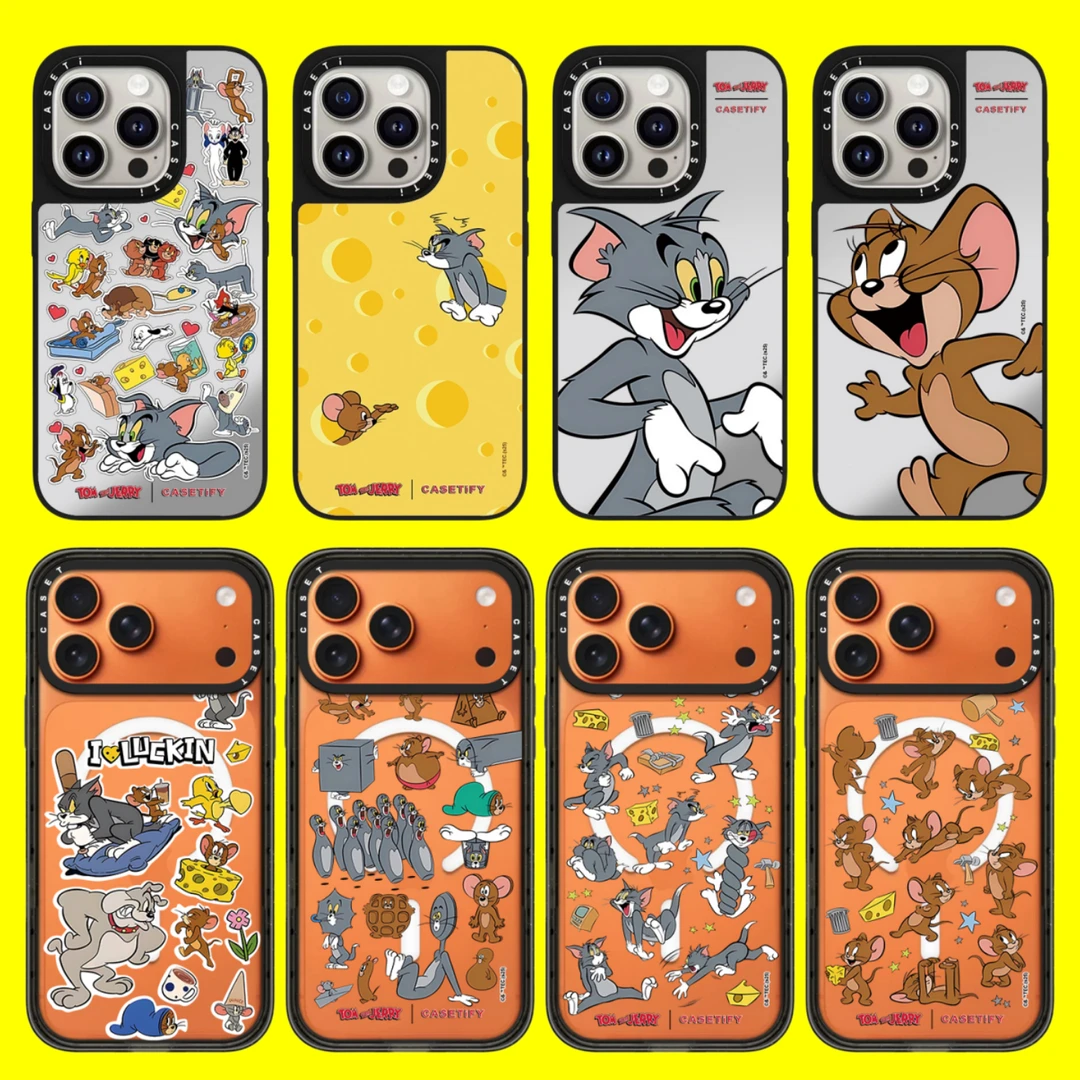 【猫和老鼠85周年】苹果17AI键电容版适用于iPhone17ProMax手机壳16