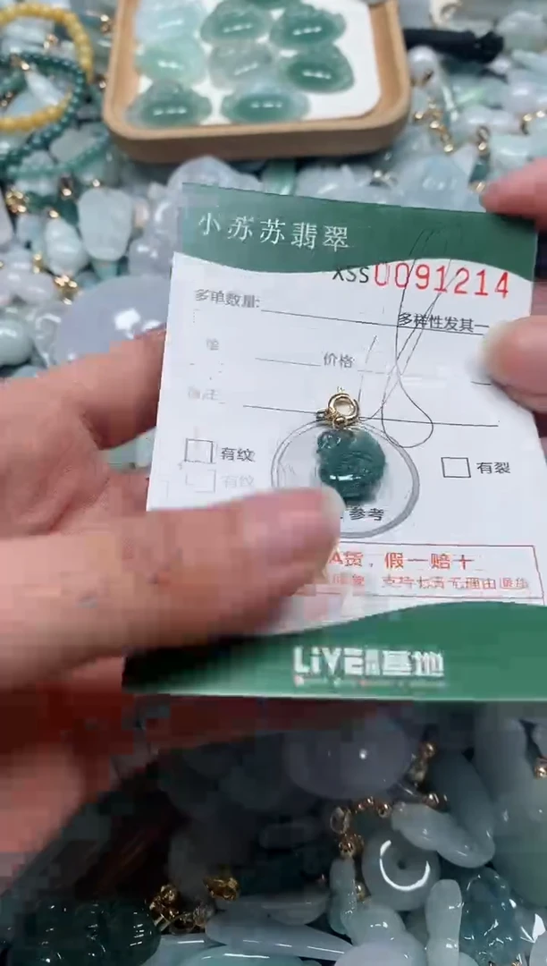 【闪购商品】翡翠颈饰未镶嵌闪购商品0091214