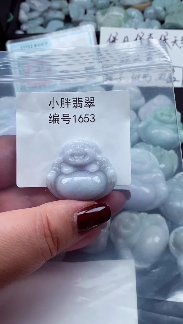 颈饰未镶嵌翡翠缅甸天然A货翡翠1653