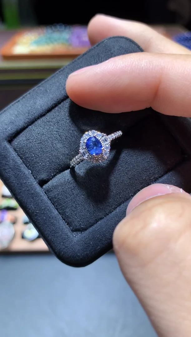 【闪购商品】蓝宝石戒指未镶嵌P114【多样性发其一】