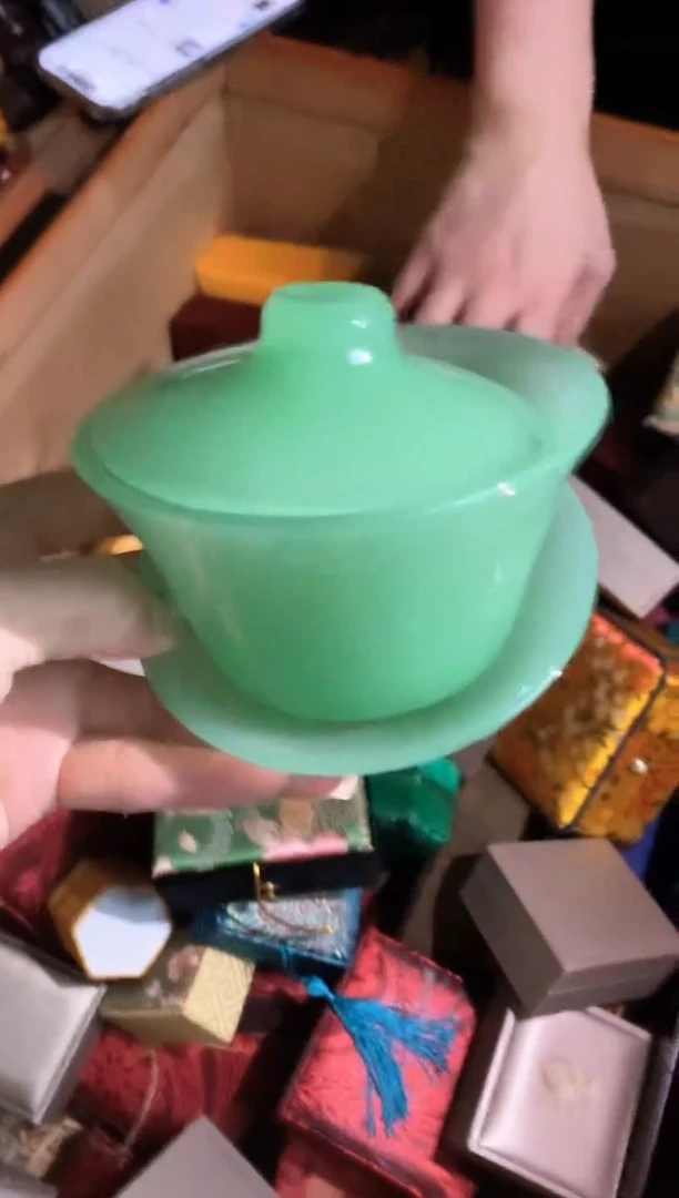 和田玉（碧玉）未镶嵌摆件永玉阁精品专属摆件