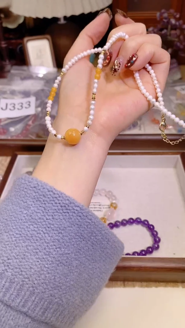 【闪购商品】淡水珍珠颈饰未镶嵌354