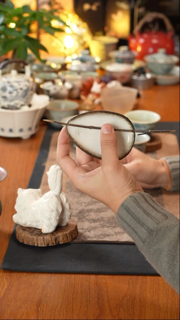 【闪购商品】慕陶老岩泥茶则套组老岩泥茶则套组