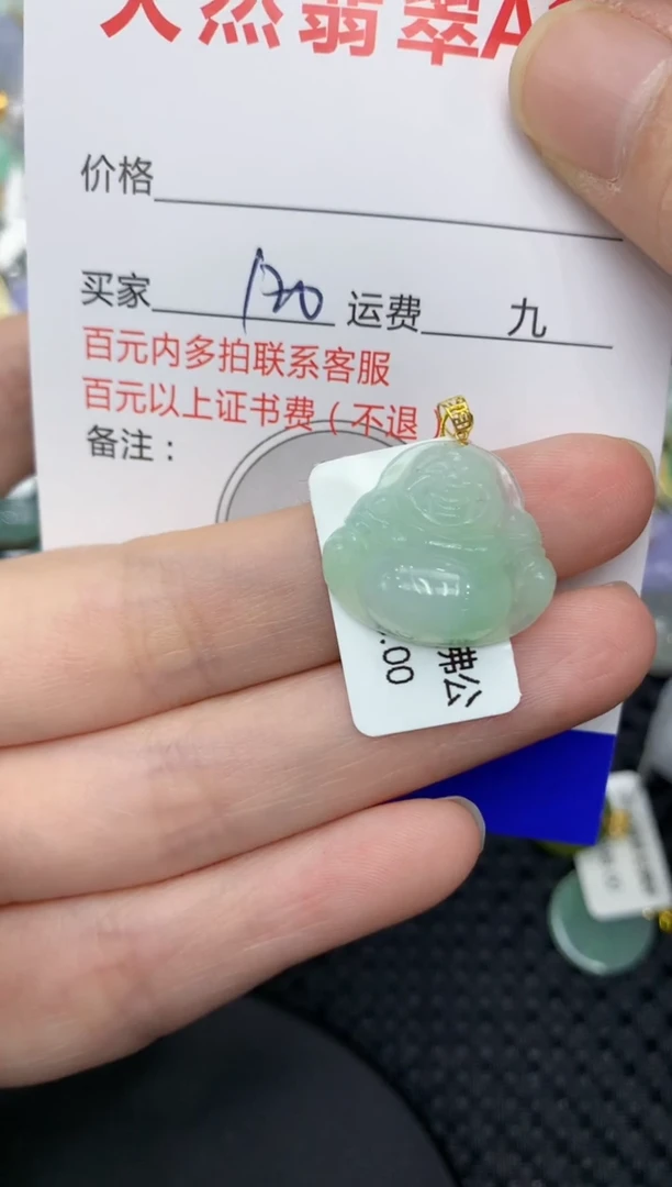 【闪购商品】翡翠颈饰18K金镶嵌11111111111