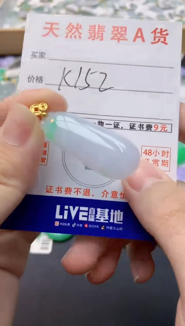 颈饰未镶嵌翡翠天然缅甸A货翡翠