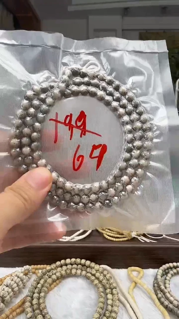 手串星月菩提六圆长串圆珠