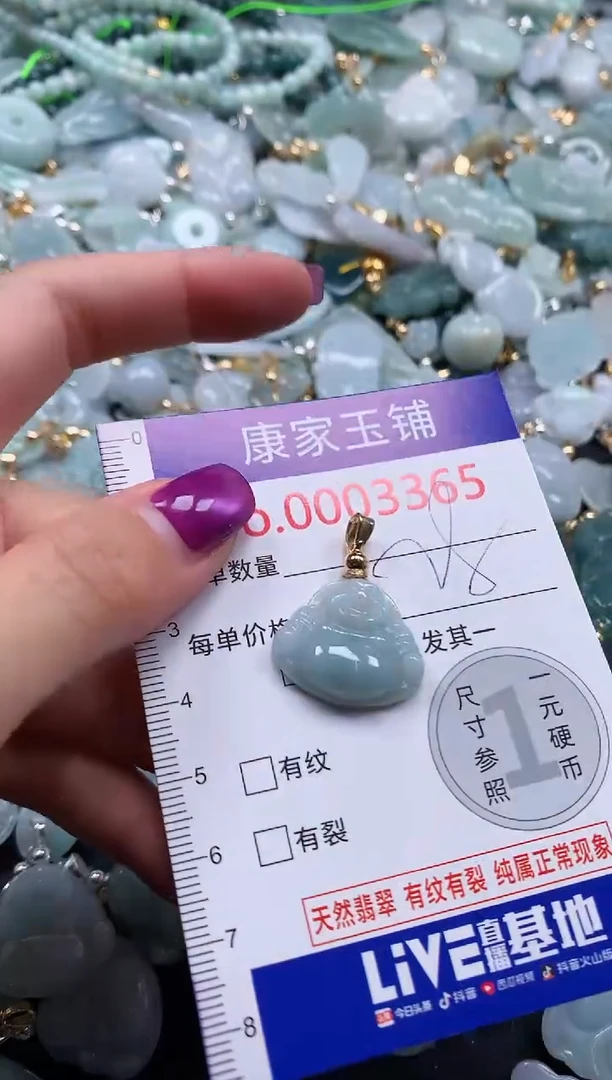 颈饰未镶嵌翡翠3365