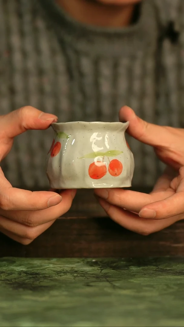 釉下彩手工手绘瓷器青诗集手工手绘瓷器