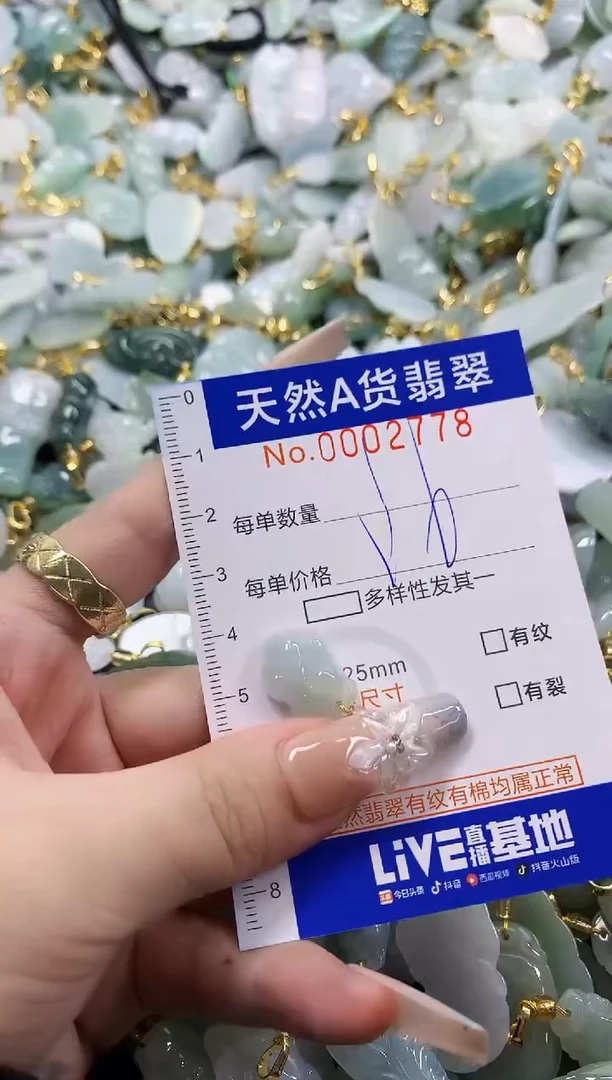 颈饰未镶嵌翡翠天然A货翡翠
