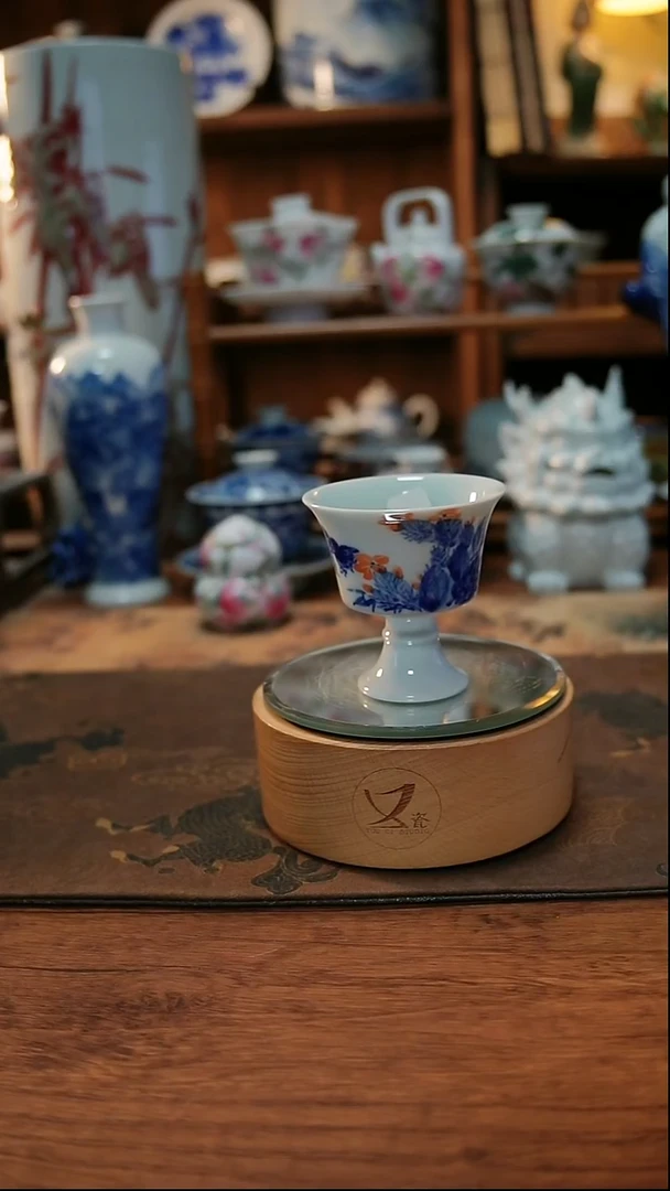 9景德镇手工手绘茶具