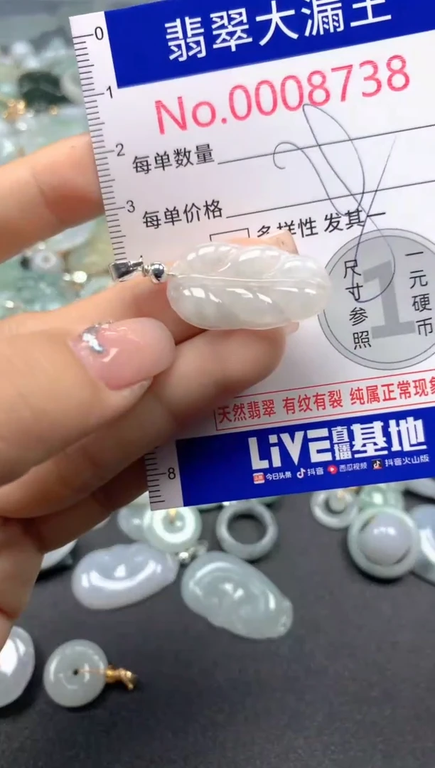颈饰未镶嵌翡翠8738