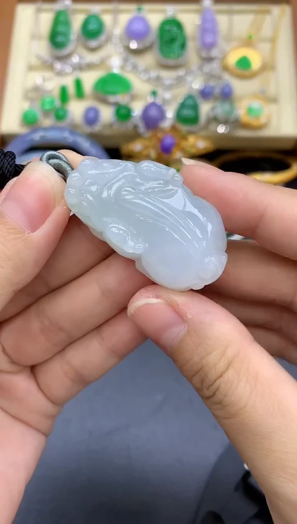 颈饰未镶嵌翡翠150-中国好珍宝