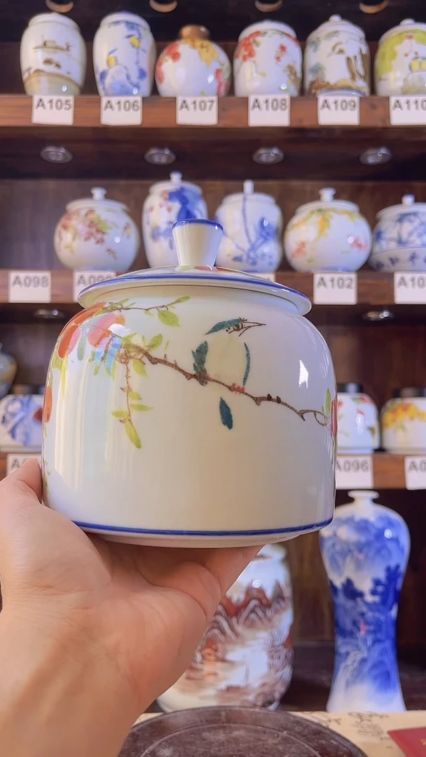 迎君陶瓷纯手工手绘3
