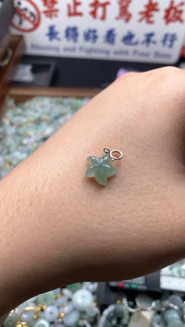 【闪购商品】翡翠颈饰未镶嵌嘎嘎嘎