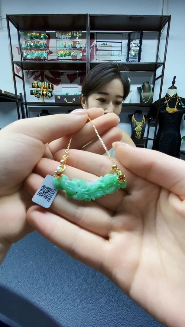 颈饰未镶嵌翡翠翡翠吊坠