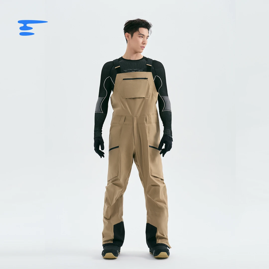 喜马猿 经典款 3L硬壳雪裤 HIMA YETI工装直筒PA66耐磨 防水透湿