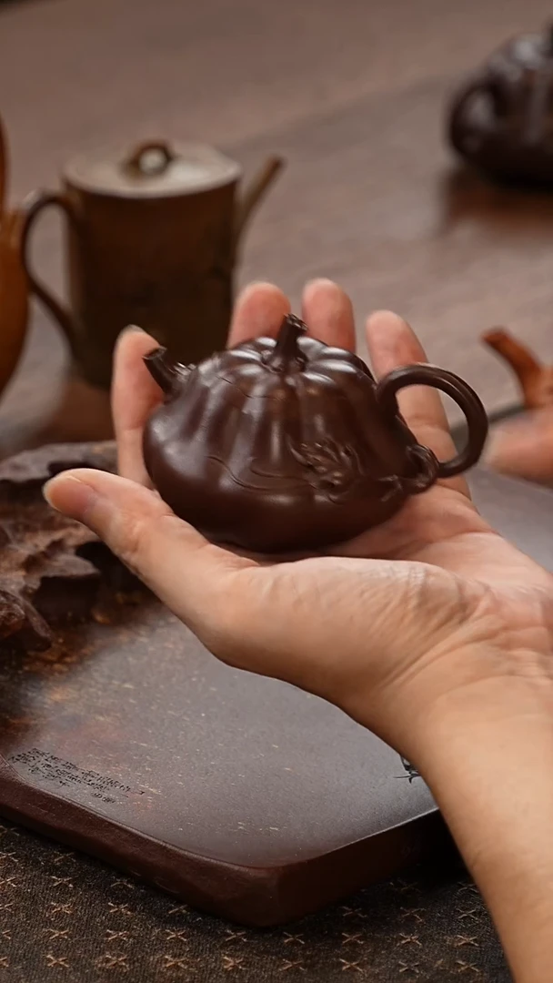 茶壶紫砂永利南瓜大