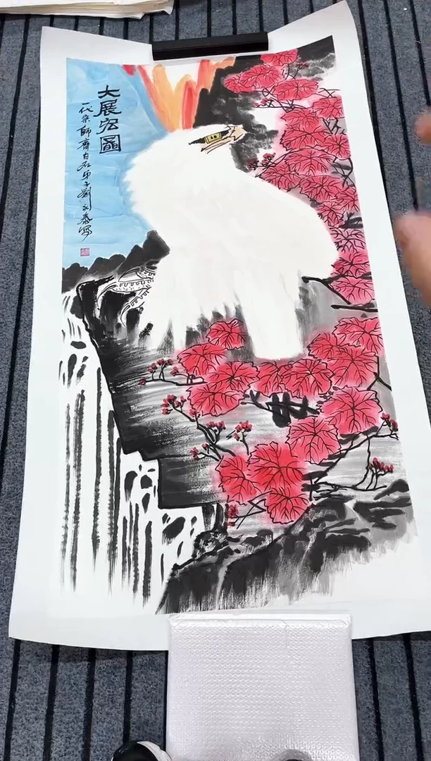 精品国画花鸟作品