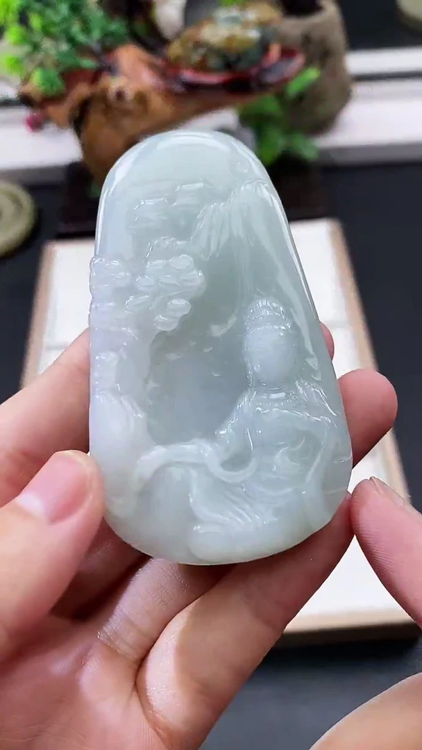 颈饰未镶嵌翡翠天然缅甸A货翡翠
