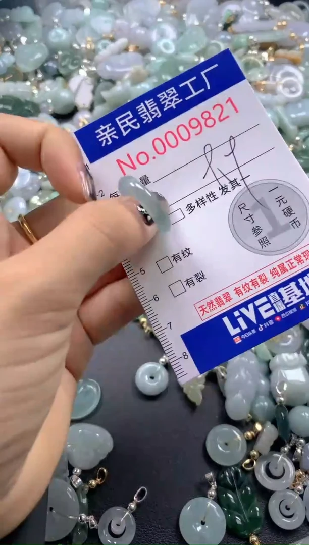 颈饰未镶嵌翡翠9821