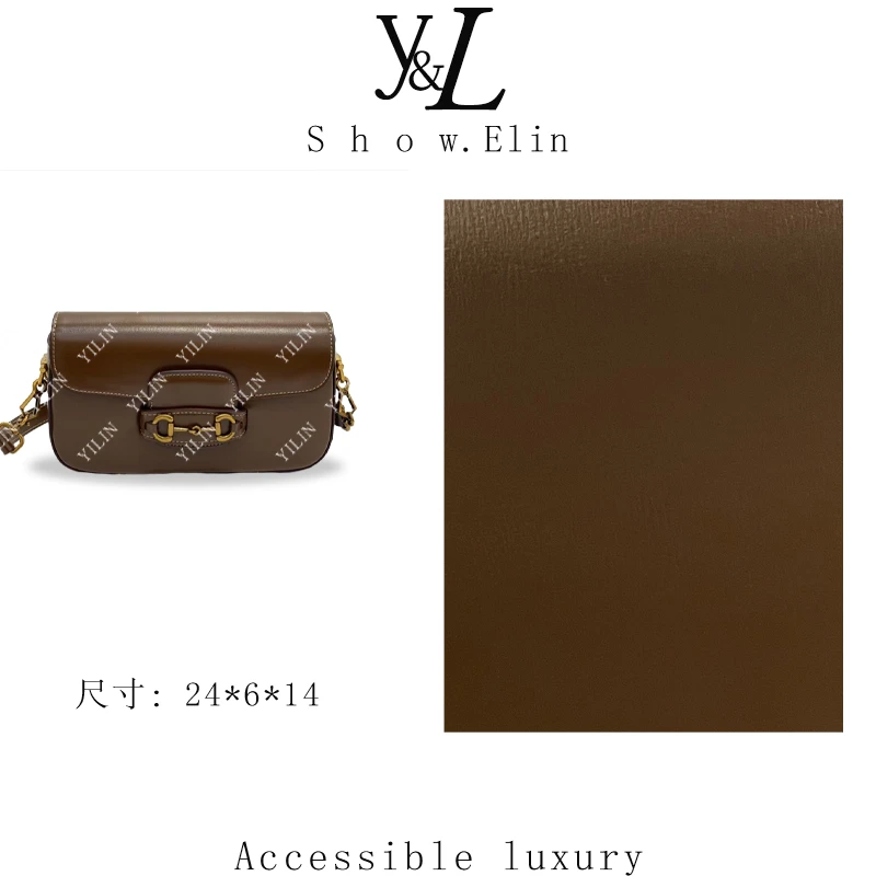 【Elin定制】2025年秋冬新款女包时尚设计单肩包XKY-2009-焦糖