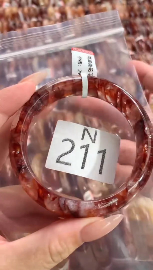 水晶珠宝半成品未镶嵌水晶手镯211-61