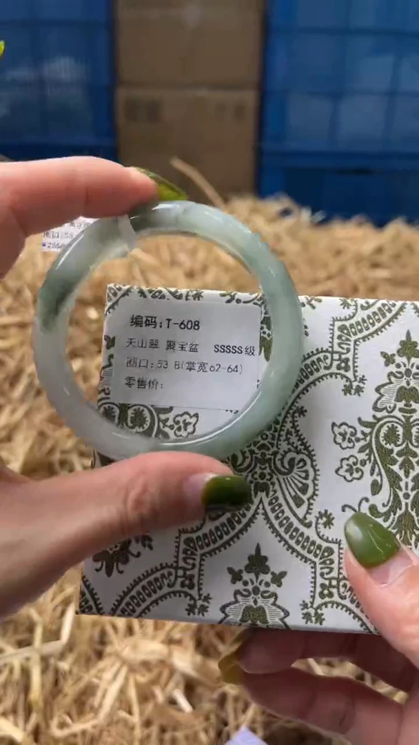 未镶嵌手镯石英质玉T608