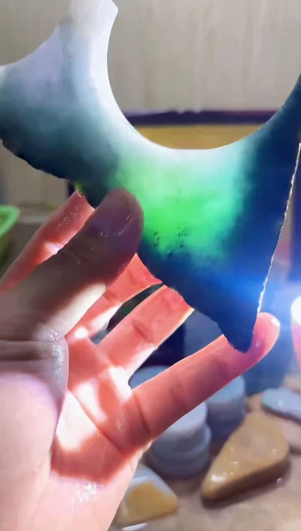 未镶嵌挂件翡翠A货常星4005