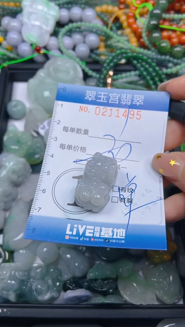 颈饰未镶嵌翡翠闪购C0211495多样性发其一