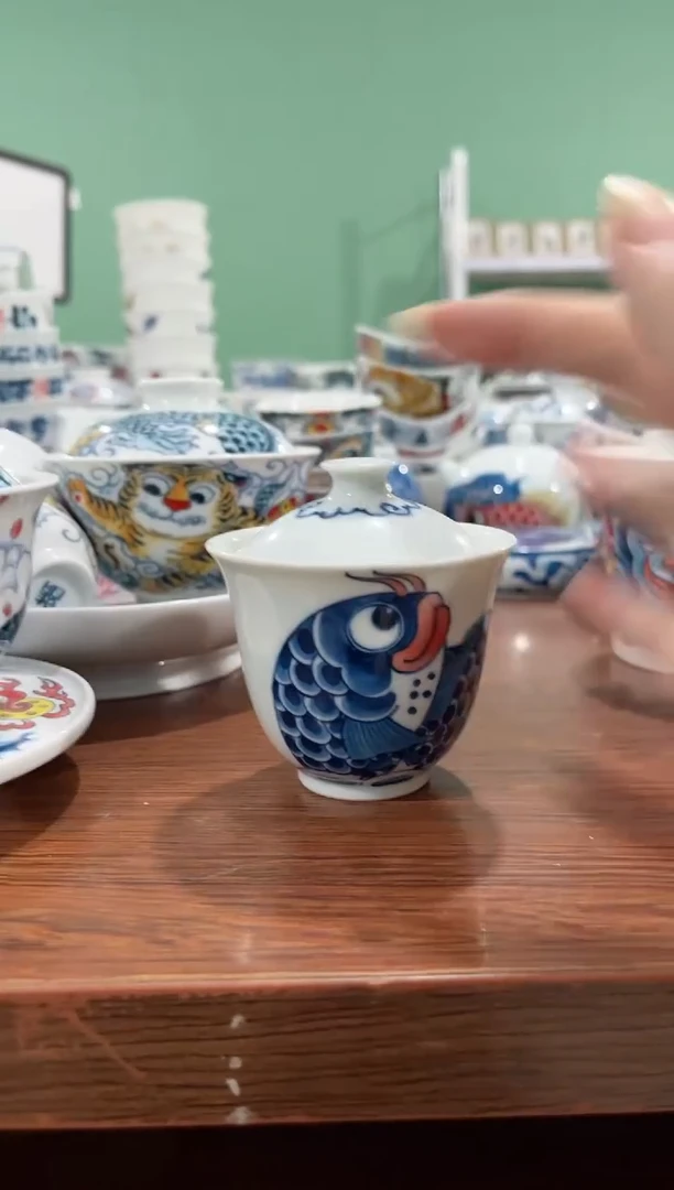 拙明院（微瑕价格）盖碗